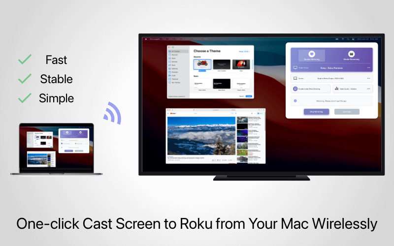 mirror for roku mac app cost