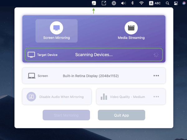 scanning roku devices